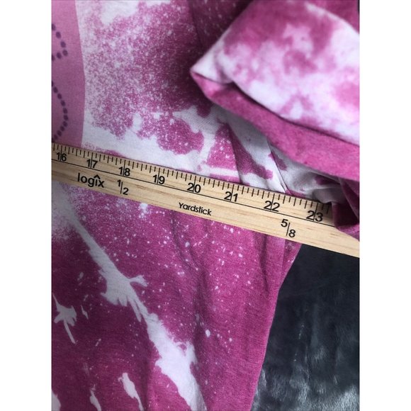 Custom Jesus T-Shirt Women’s Pink Size Extra Large Bleached Shirt - Picture 6 of 9